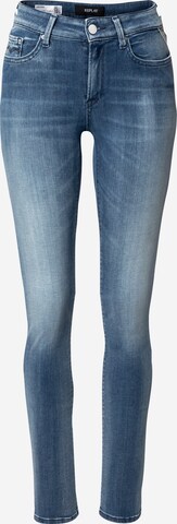 Skinny Jeans 'Luzien' di REPLAY in blu: frontale