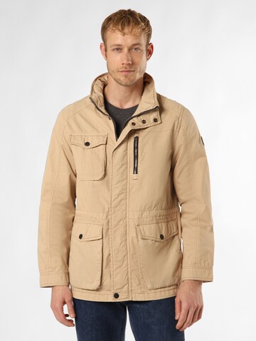 Nils Sundström Functionele jas ' ' in Beige: voorkant