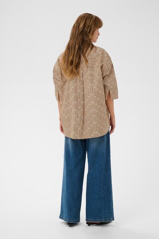 CULTURE Shirt 'CUMarco Olena' in Bruin