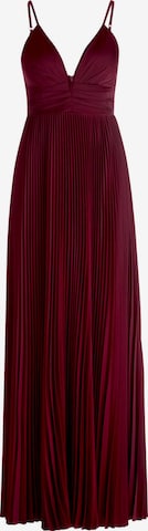 Robe de soirée Vera Mont en rouge : devant