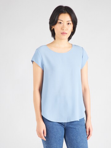 Chemisier 'ONLVic' ONLY en bleu : devant