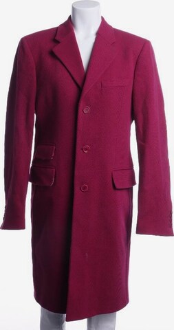 VERSACE Jacket & Coat in XXL in Pink: front