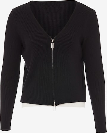 Cardigan CHANI en noir : devant