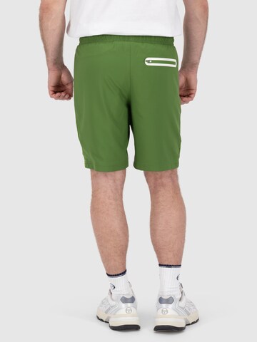 Sergio Tacchini Regular Sporthose 'RISPECCHIO PL' in Grün