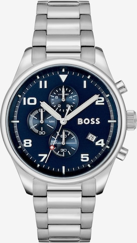 Orologio analogico di BOSS Black in blu: frontale