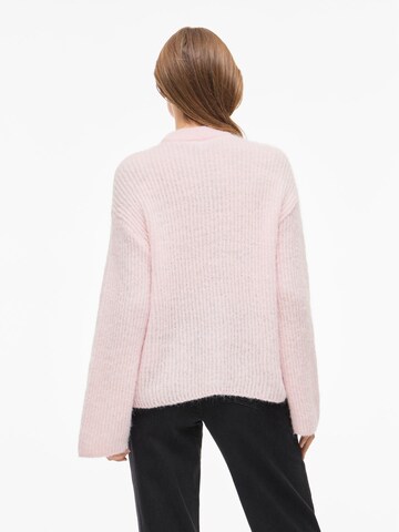 VILA Sweater 'VIEllis' in Pink