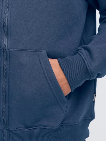 BLEND Sweatvest ' BHJUSTE ' in Blauw