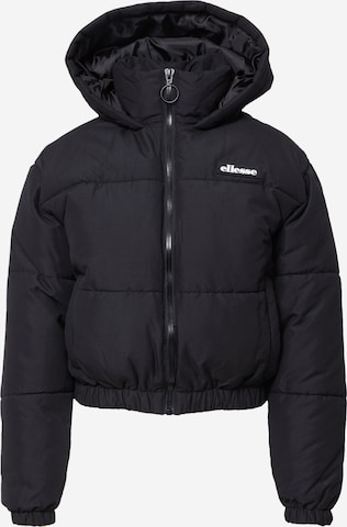 ELLESSE Winter jacket 'Pancho' in Black: front