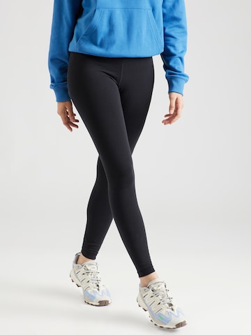 new balance Skinny Leggings in Black: front