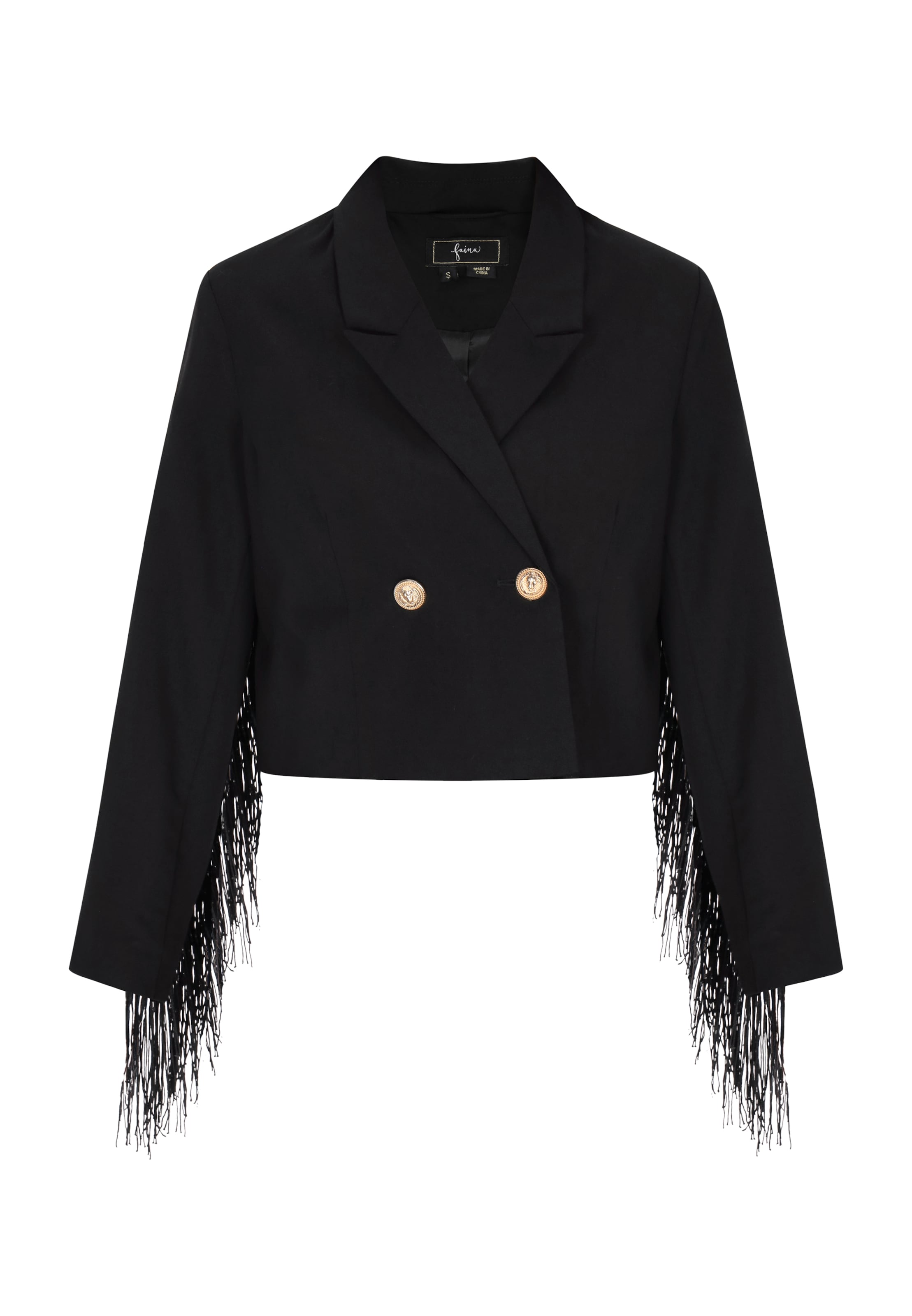 fainaSako - crna boja: prednji dio