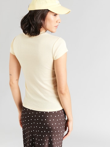 TOPSHOP Koszulka 'EVERYDAY' w kolorze żółty