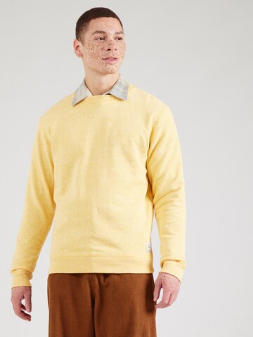 SCOTCH & SODA Μπλούζα φούτερ σε κίτρινο: μπροστά
