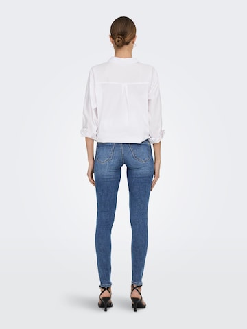 ONLY Skinny Jeans 'WAUW' in Blau