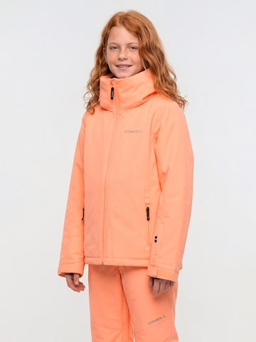 O'NEILL - Casaco outdoor 'Fwc'Cruz' em laranja: frente