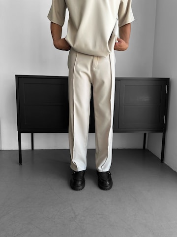 Kleidermafia - Loosefit Pantalón en beige