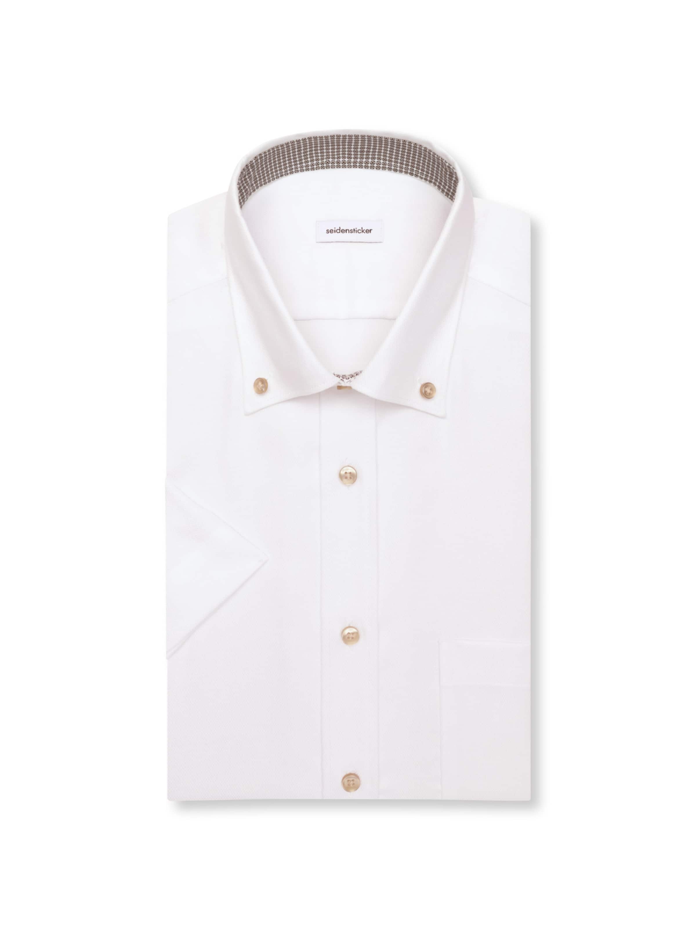 Coupe regular Chemise business SEIDENSTICKER en blanc