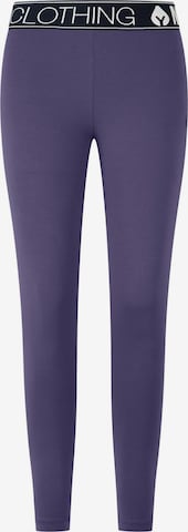 NOORLYS Leggings 'GEEV' in Lila: Vorderseite