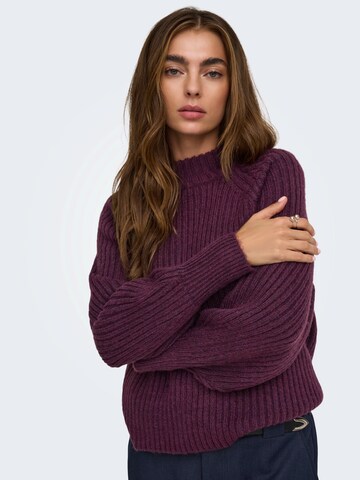 ONLY Sweater 'ONLKALIBU' in Purple
