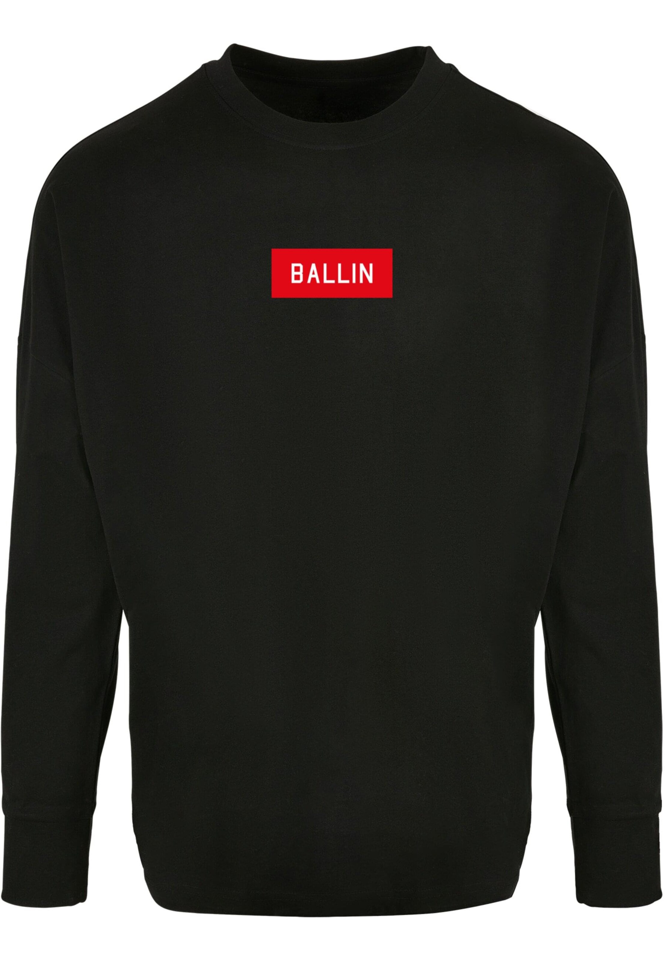 T-Shirt 'Ballin Box' Mister Tee en noir : devant