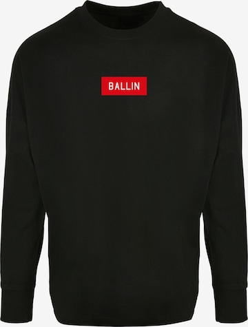 T-Shirt 'Ballin Box' Mister Tee en noir : devant