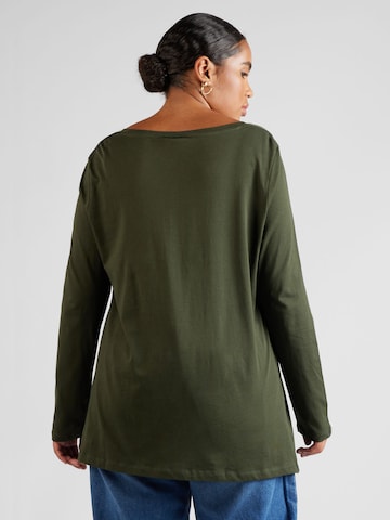 ONLY Carmakoma Shirt 'Bonnie' in Groen