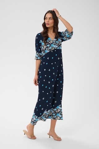 Robe 'KArosine' Kaffe en bleu