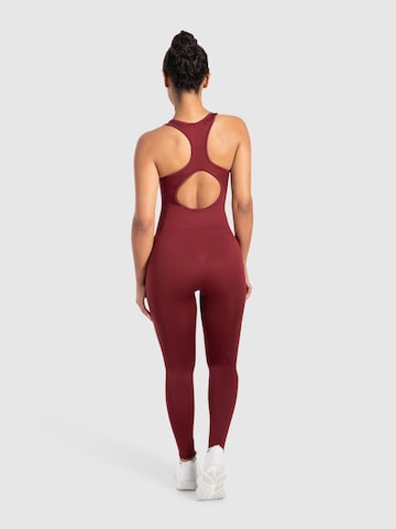 Smilodox Jumpsuit ' Seamless Elsie ' in Red