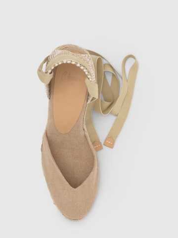 Castañer Espadrillaer 'Chiara' i beige