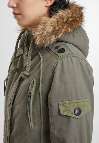 Brandit Winter parka 'Emma' in Green