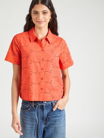 VERO MODA Блузка 'VMHAY NEW' в Красный: спереди