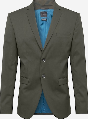 SELECTED HOMME Slimfit Colbert 'LOGAN' in Groen: voorkant