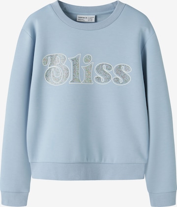 NAME IT Sweatshirt 'NKFKASTO' i blå: framsida