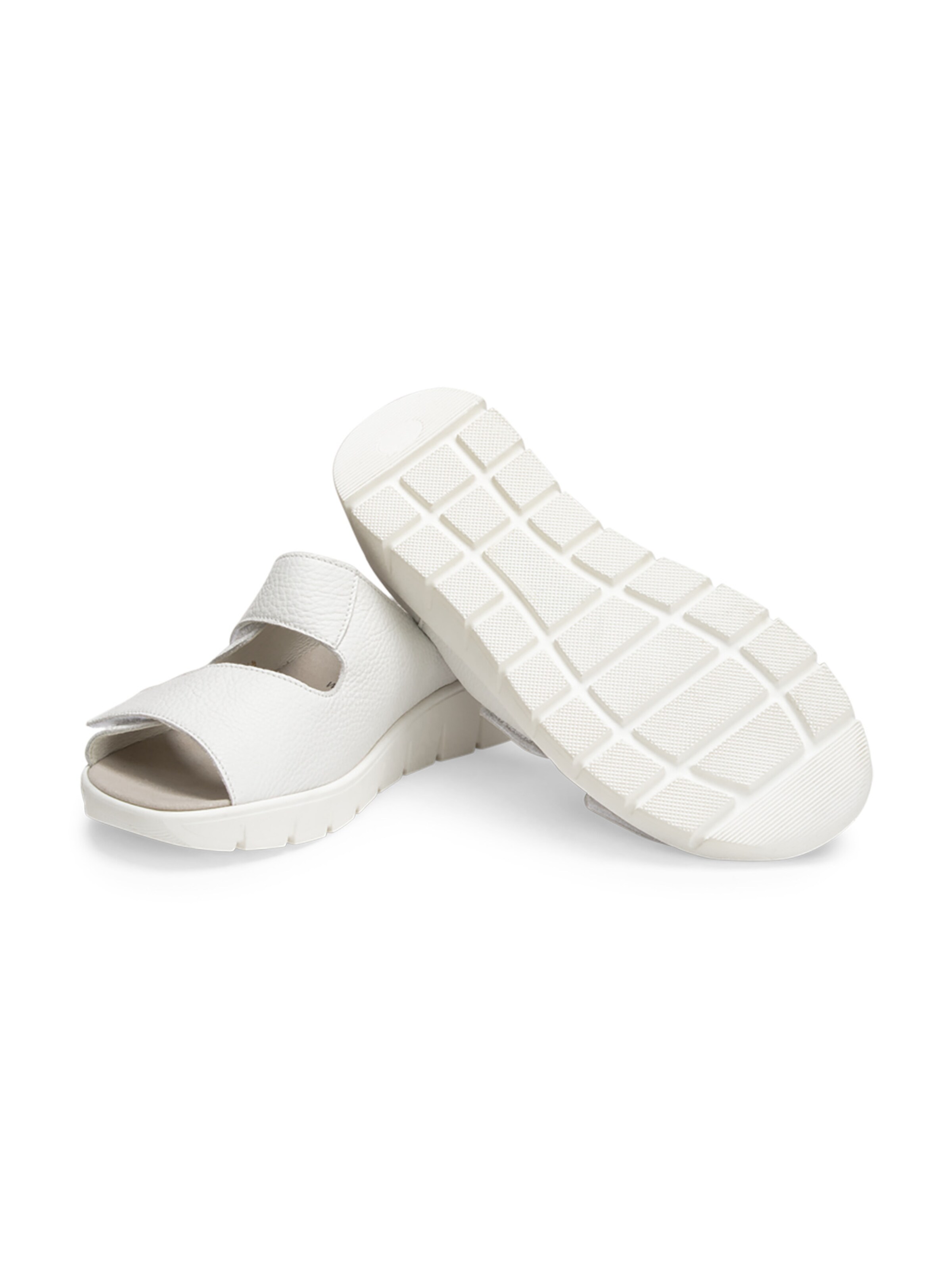 VITAFORM Mules in White