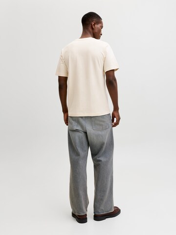 JACK & JONES Majica 'JORPOCKY' | bela barva