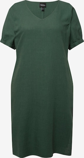 Ulla Popken Kleid in dunkelgrün, Produktansicht