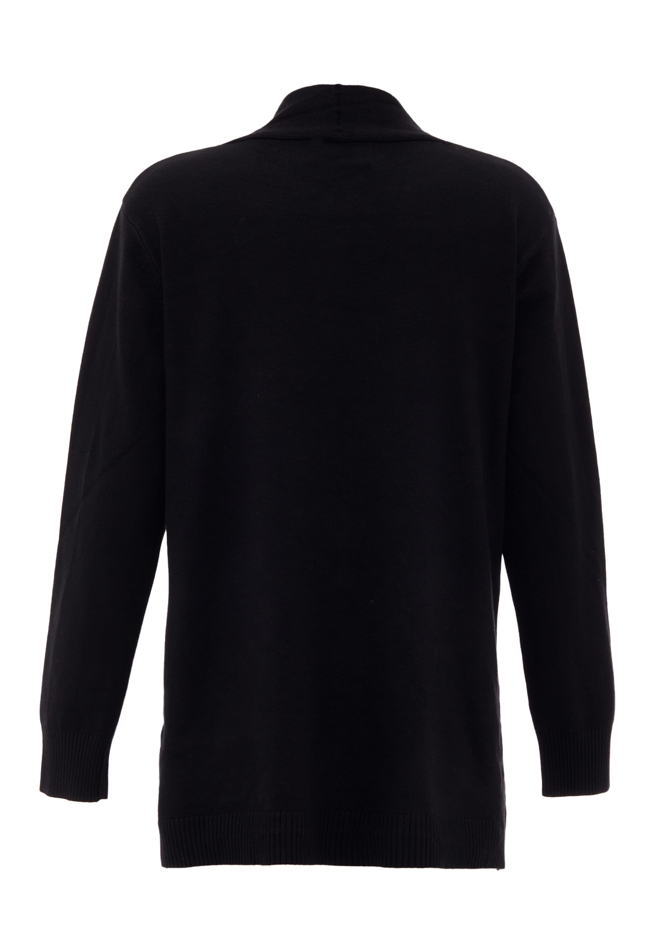 boline Knit Cardigan in Black