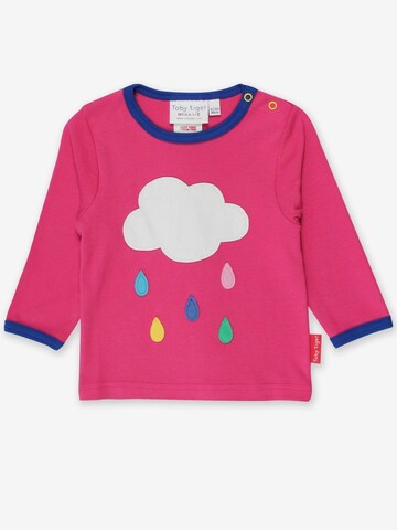 Toby Tiger Shirt 'Wolken' in Pink: Vorderseite