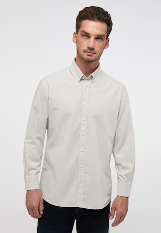 ETERNA Regular fit Overhemd in Wit: voorkant