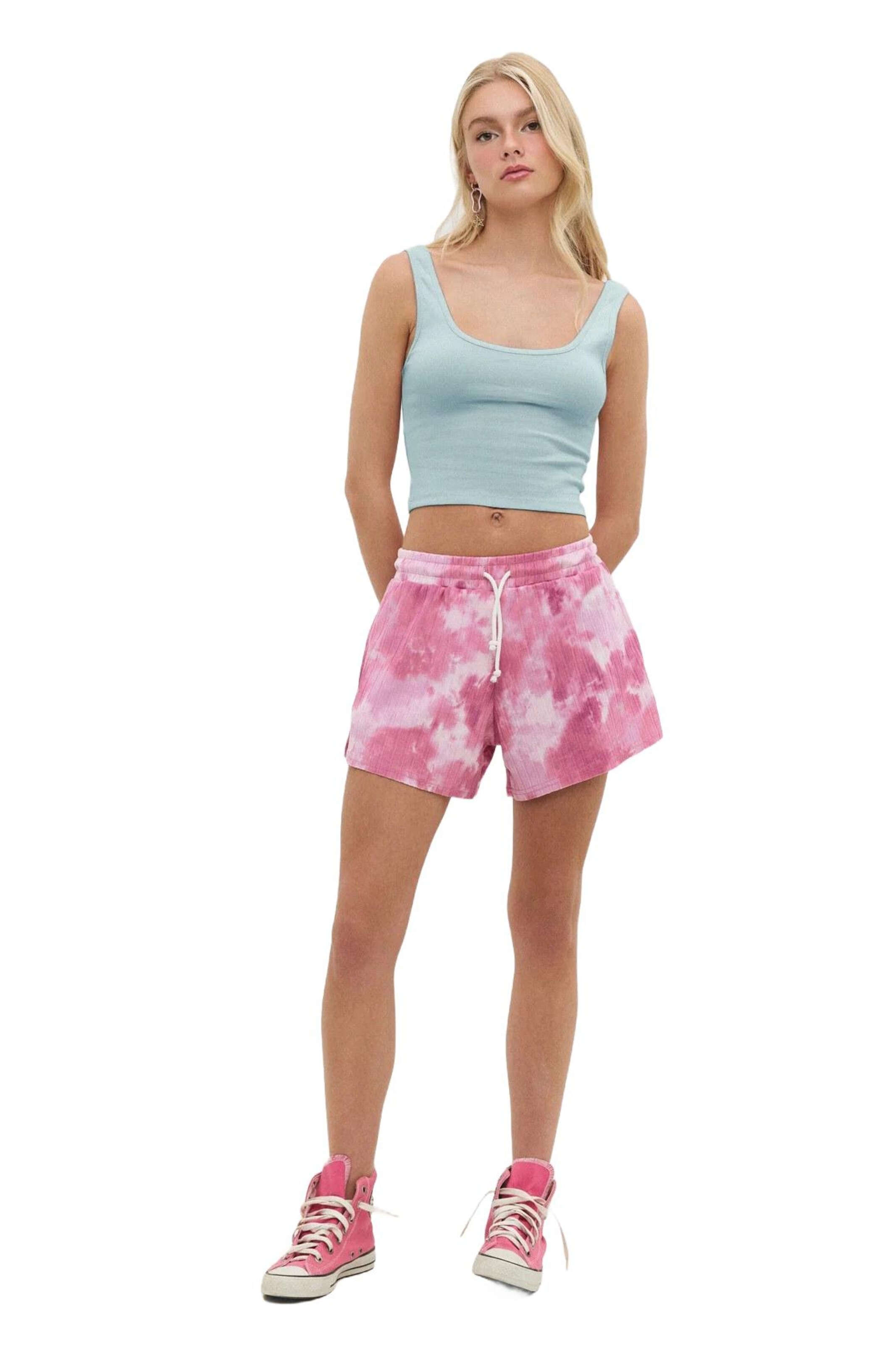 No Matter What Top in Blauw