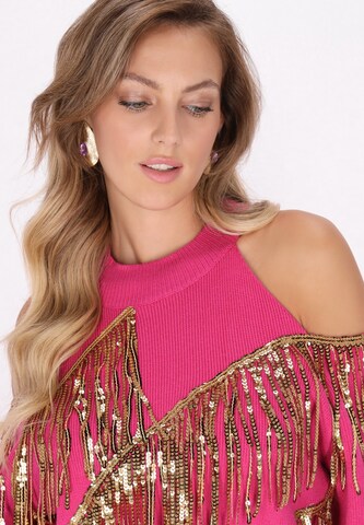 Pull-over faina en rose