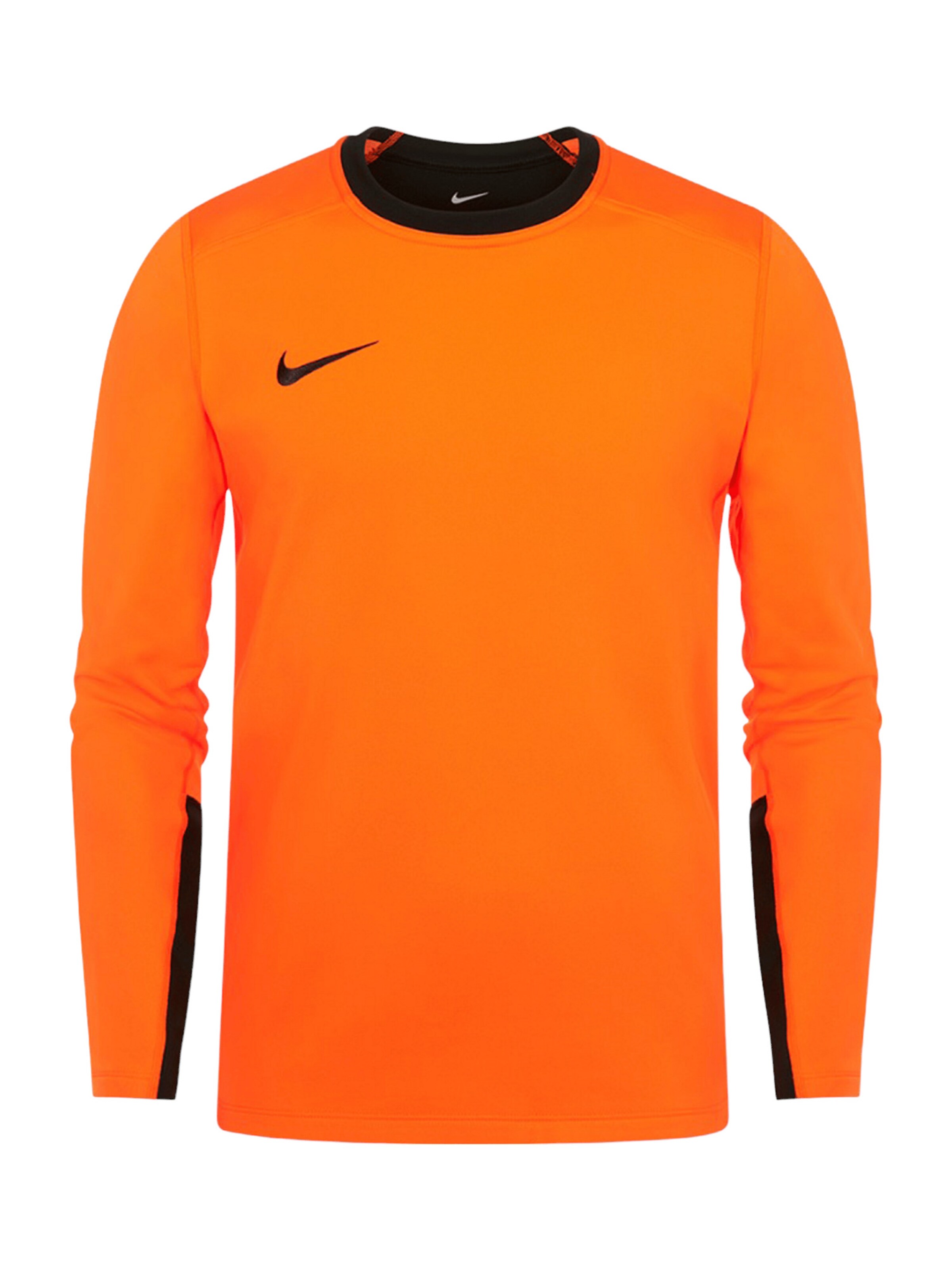 NIKE Sportsweatshirt in orange / schwarz, Produktansicht