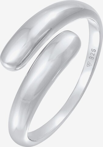 ELLI - Anillo en plata: frente