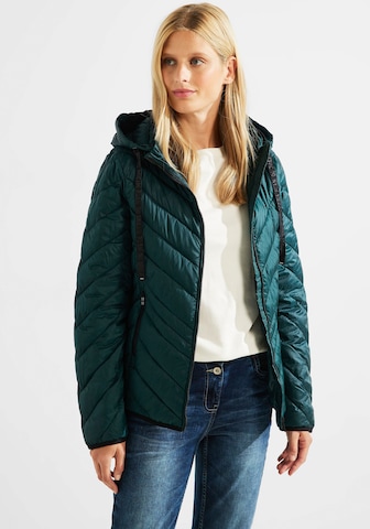 CECIL Between-Season Jacket in Green: front