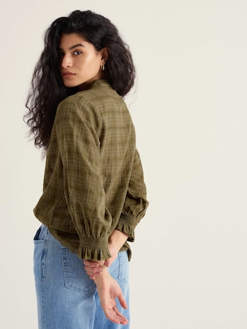 Camicia da donna 'Wild Sorrel' di Seasalt Cornwall in verde