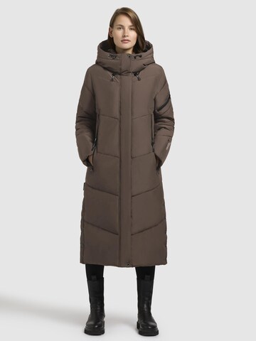 khujo Winter coat 'Sonje6-YM' in Brown