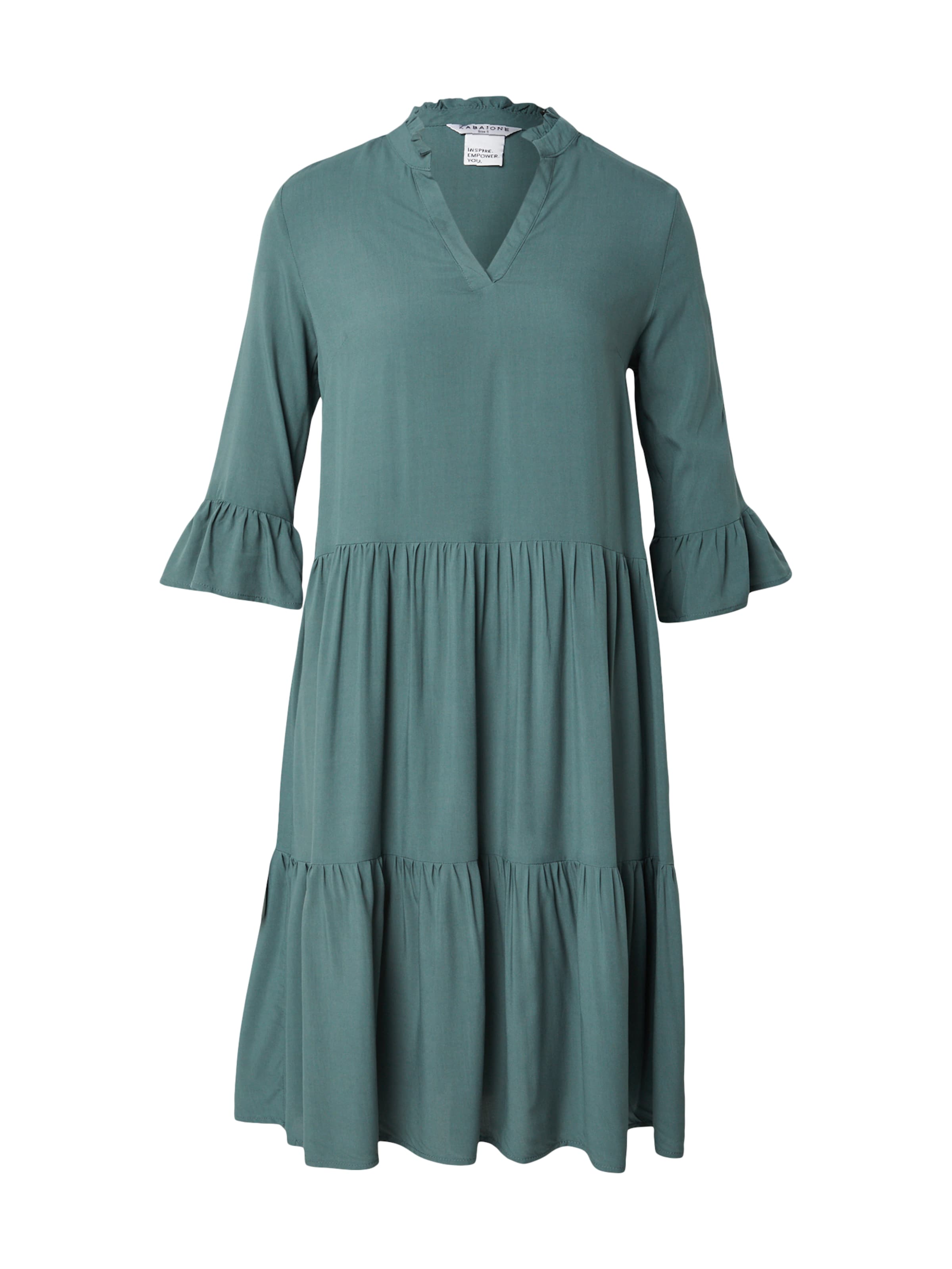 ZABAIONE Jurk 'So44lea' in Groen: voorkant