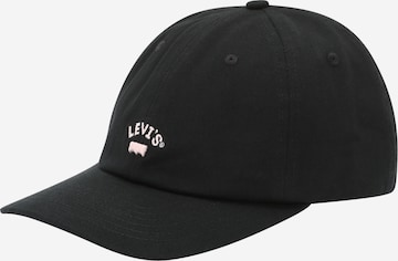 Cappello da baseball 'Lazy Girl' di LEVI'S ® in nero: frontale
