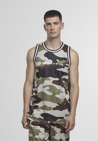 Dangerous DNGRS - Camiseta en beige: frente