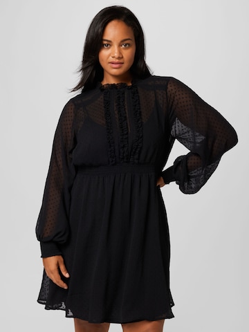 Rochie 'Jella' de la Guido Maria Kretschmer Curvy pe negru: față