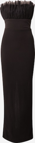 Skirt & Stiletto Evening Dress 'Ivy' in Black: front